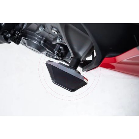 SW-MOTECH bukógomba szett YAMAHA XSR 900, MT-09 – Váz- és blokkvédelem