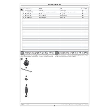 Bukógomba szett SUZUKI GSX-S 750 ABS , YAMAHA MT-03 ABS  SW-Motech