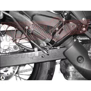 Oldaltáska tartó Honda XL 700V Transalp (08-13) GIVI