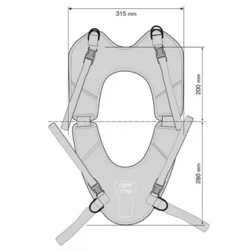   GIVI T460B – Univerzális hevederes tanktáska-rögzítés műanyagtankokra (is)
