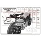 Oldaltáska tartó Ducati Monster S2R/S4R/S4RS 800-1000 (04-08) GIVI