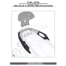 Háttámla HONDA FORZA 125 ABS (15-18) / Forza 125 (19-24)/Forza 300 (19-20) / ADV 350 (22-26) / Forza 350 (23-26) GIVI