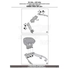 Háttámla HONDA FORZA 125 (21 > 24) / HONDA FORZA 350 (21 > 22) GIVI