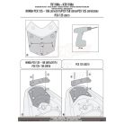 Háttámla HONDA PCX 125 (18 > 24) / PCX 125-150 (14 > 17) / PCX 150 (18) GIVI
