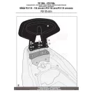 Háttámla HONDA PCX 125 (18 > 24) / PCX 125-150 (14 > 17) / PCX 150 (18) GIVI