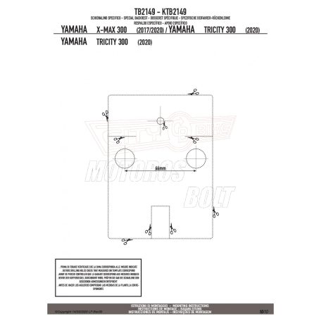 Háttámla YAMAHA X-MAX 125 (18 > 23) GIVI