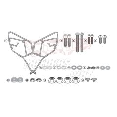   Oldaltáska tartó Easylock táskához Honda CB 650 R (2019) GIVI