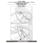 Oldaltáska tartó Easylock HONDA CB 650 R (2021-2024) GIVI
