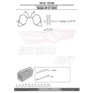 Oldaltáska tartó Easylock táskához YAMAHA MT-07 (2018-2020) / Yamaha MT-07 (2021-2024) GIVI