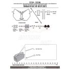 Oldaltáska tartó Easylock táskához YAMAHA MT-09 (21-22) / YAMAHA MT-09 SP (21-22) GIVI
