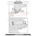 Oldaltáska tartó Easylock táskához Kawasaki Z 650 (2017-2024) GIVI