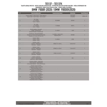   Oldaltáska tartó Easylock táskához BMW F 900 R (2020-2026) / F 900 XR (2020-2026) GIVI