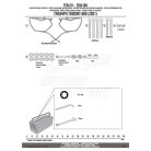 Oldaltáska tartó Easylock táskához TRIUMPH Trident 660 (21-24) GIVI