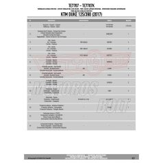   Oldaltáska tartó Easylock táskához KTM DUKE 125-390 (2017-2023) GIVI
