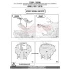 Oldaltáska tartó Easylock táskához Benelli 500 C (19-24) GIVI