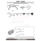 Szerszámosláda rögzítő kit GIVI TL8400KIT