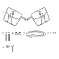   Táskatartó MOTO GUZZI V7 III Stone / Special (2017-2020), MOTO GUZZI V7 III Stone Night Pack (2019-2020) GIVI
