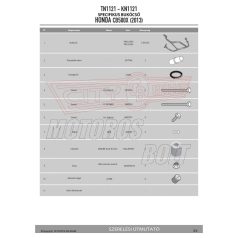 Bukócső HONDA CB 500 X (13-16) GIVI