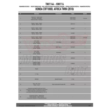   Bukócső Honda CRF 1000 L Africa Twin (2016-2017) / Honda CRF 1000 L Africa Twin (2018) GIVI