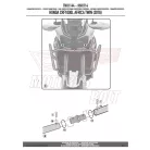 Bukócső Honda CRF 1000 L Africa Twin (2016-2017) / Honda CRF 1000 L Africa Twin (2018) GIVI