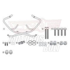 Bukócső Honda X-ADV 750 (2017-2025) GIVI