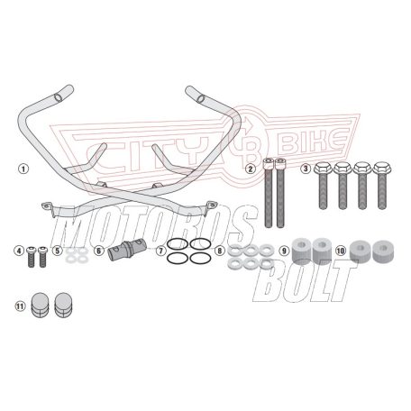 Bukócső Honda X-ADV 750 (2017-2025) GIVI