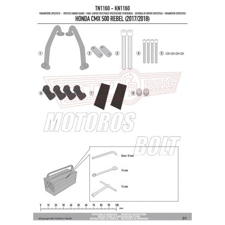 Bukócső Honda CMX 500 Rebel (2017-2025) GIVI