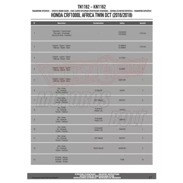 Bukócső Honda CRF 1000 L Africa Twin DCT!!! (2016-19) GIVI