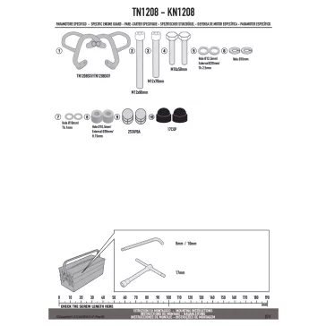 Bukócső HONDA CB 650 R (2024-2026) GIVI