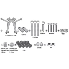 Bukócső HONDA CL 500 (2023-2025) GIVI