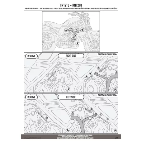 Bukócső HONDA CL 500 (2023-2025) GIVI