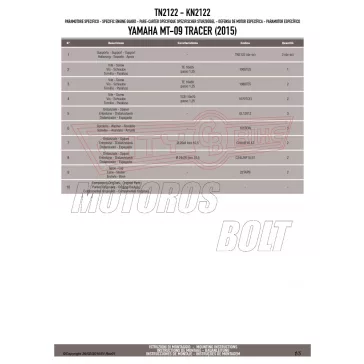 Bukócső Yamaha MT-09 Tracer (2015-2017) GIVI