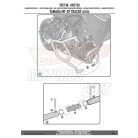 Bukócső YAMAHA MT-07 (2018-2019) / Yamaha MT-07 Tracer (2016-2019) GIVI
