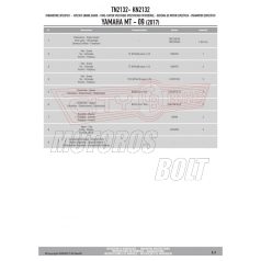 Bukócső Yamaha XSR 700 (2016-2018) GIVI