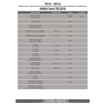 Bukócső YAMAHA Ténéré 700 (2019-2020) GIVI
