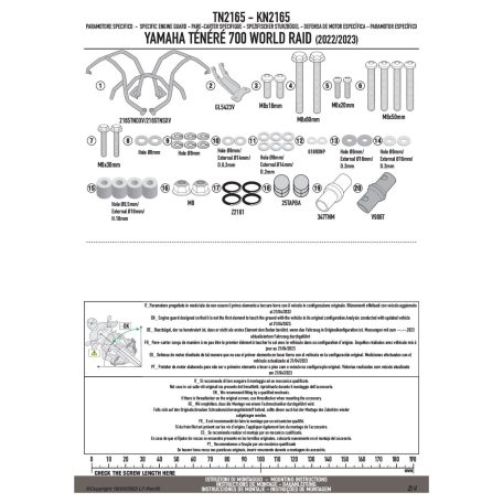 Bukócső YAMAHA Ténéré 700 World Raid (2022-2025) GIVI