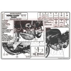 Bukócső Honda XL 650V Transalp (00-07) GIVI