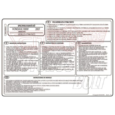 Bukócső Honda XL 1000V Varadero / ABS (07-12) GIVI