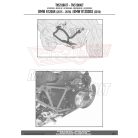 Bukócső felfogató szett BMW R 1200 GS (2013-2018) / BMW R 1200 R (2015-2018) / BMW R 1200 RS (2015-2018) GIVI