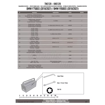 Bukócső BMW F 750 GS (18-23) / F 850 GS (18-23) GIVI