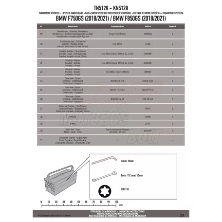 Bukócső BMW F 750 GS (18-23) / F 850 GS (18-23) GIVI