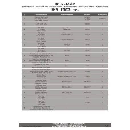 Bukócső BMW F 900 XR (2020-2025) GIVI