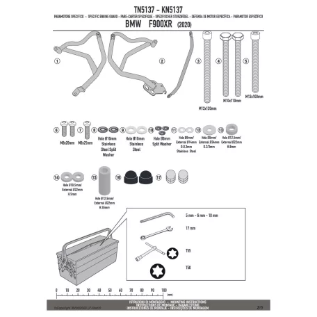 Bukócső BMW F 900 XR (2020-2025) GIVI