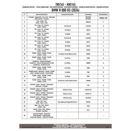 Bukócső BMW R 1300 GS (2024) GIVI (magas)