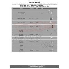   Bukócső TRIUMPH TIGER 800 / TIGER 800 XC / TIGER XR (2011-2017) / TRIUMPH Tiger 800 XC / 800 XR (2018-2019) GIVI