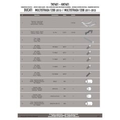 Bukócső DUCATI MULTISTRADA 1200 (11-14) GIVI