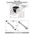 Bukócső Ducati Multistrada 950(2017-2018)/Ducati Multistrada950 S(2019-2021)/Ducati Multistrada 1200(2015-2018)/ Ducati Multistrada 1260 (2018-2020) GIVI
