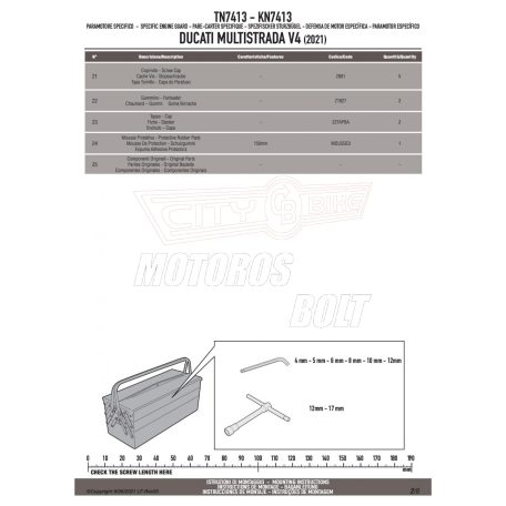 Bukócső Ducati Multistrada V4 - V4 S (21 > 24) GIVI