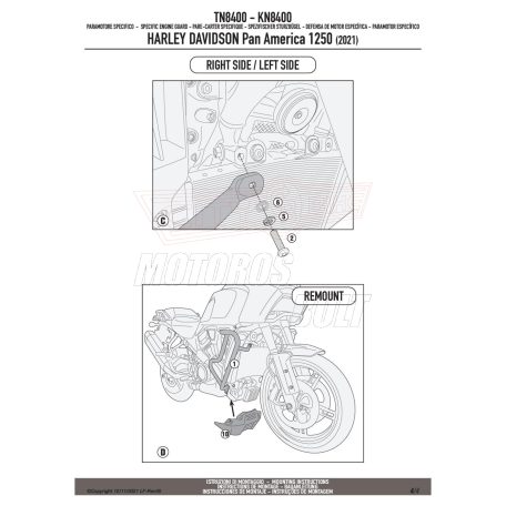 Bukócső GIVI TN8400