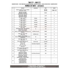 Felső bukócső HONDA CB 500 X (19 > 24) GIVI